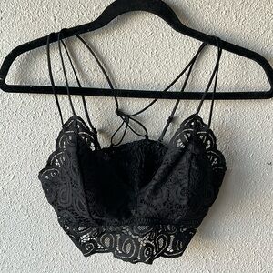 PINK Victoria’s Secret white lace bralette